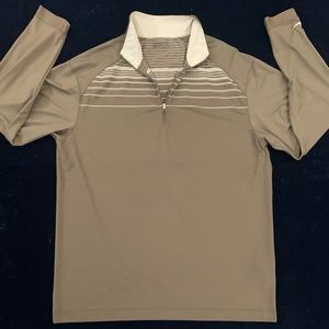 NIKE GOLF All Poly Country Club Quarter Zip